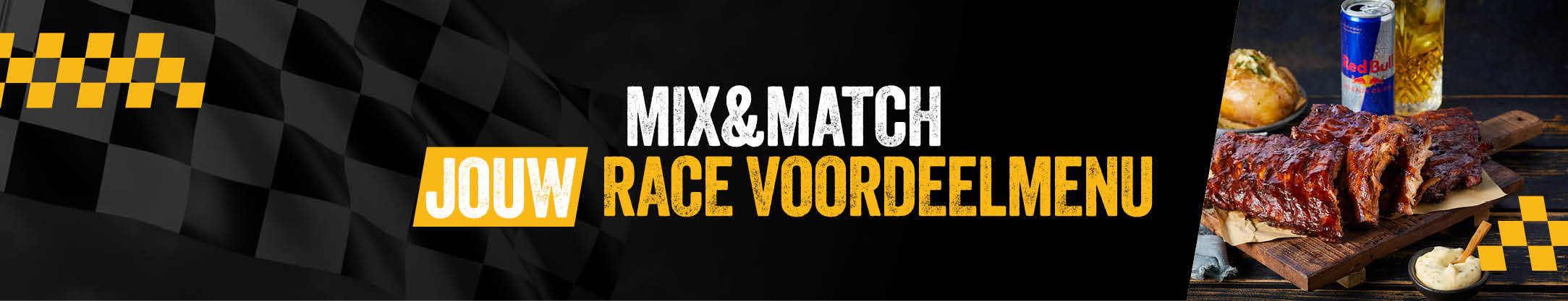 Race voordeelmenu Race voordeelmenu