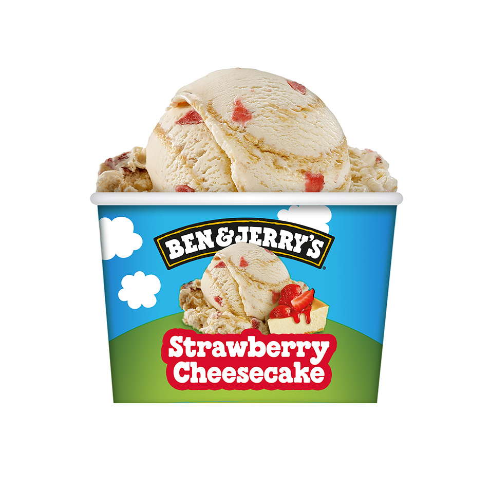 Ben & Jerry's Strawberry Cheesecake