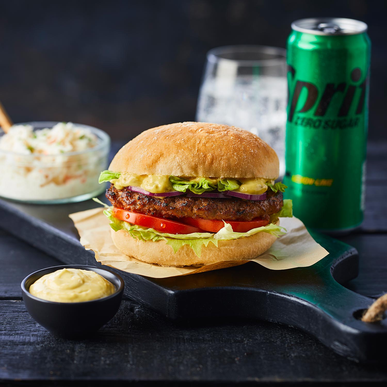 Halloween Chef's Burger Menu