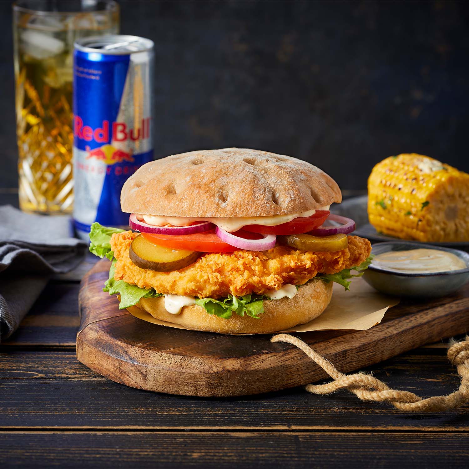 Race Voordeel Chicken Burger Menu