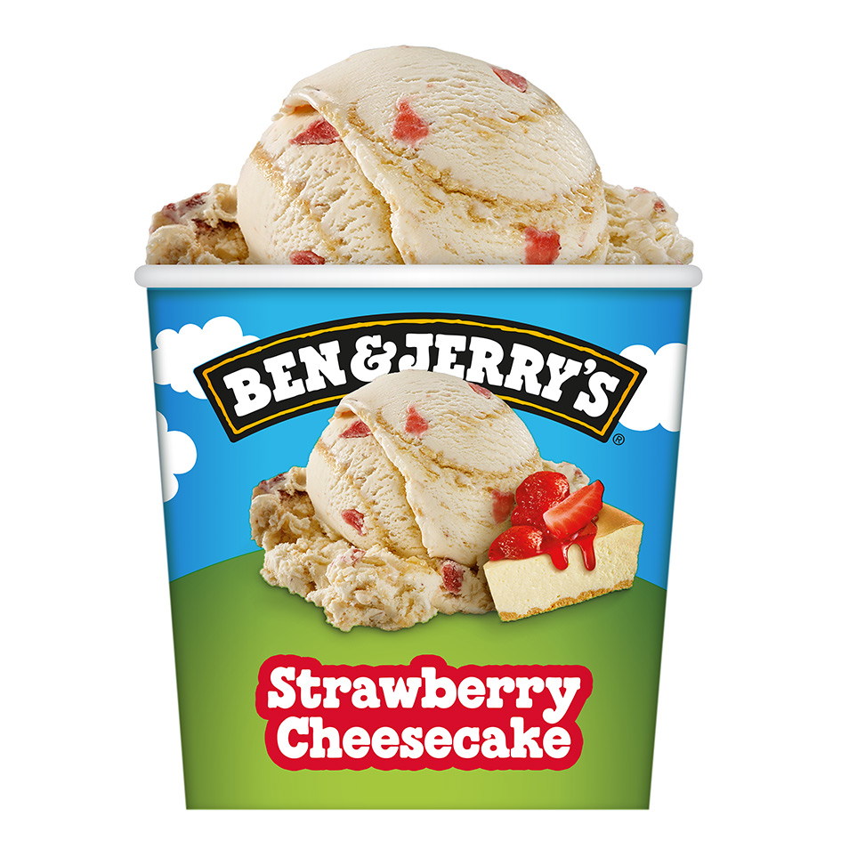 Ben & Jerry's Strawberry Cheesecake (465ml)