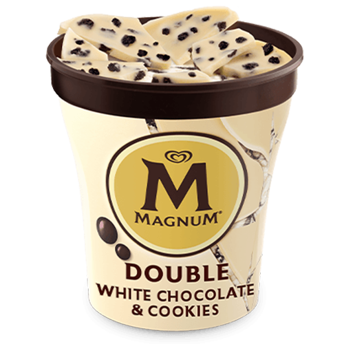 Magnum White Double Chocolate & Cookies
