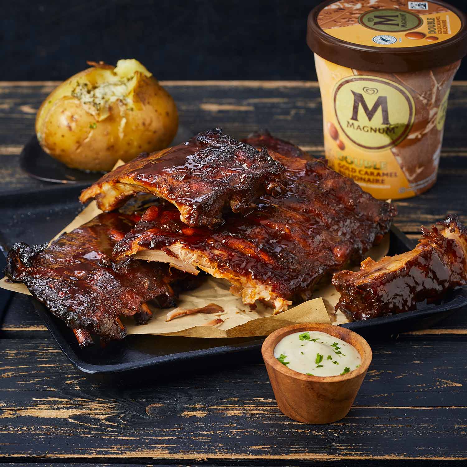 Black Friday Ribs Menu Medium